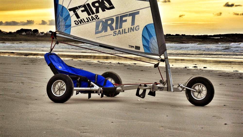Char à voile Drift Sailing Front INOX