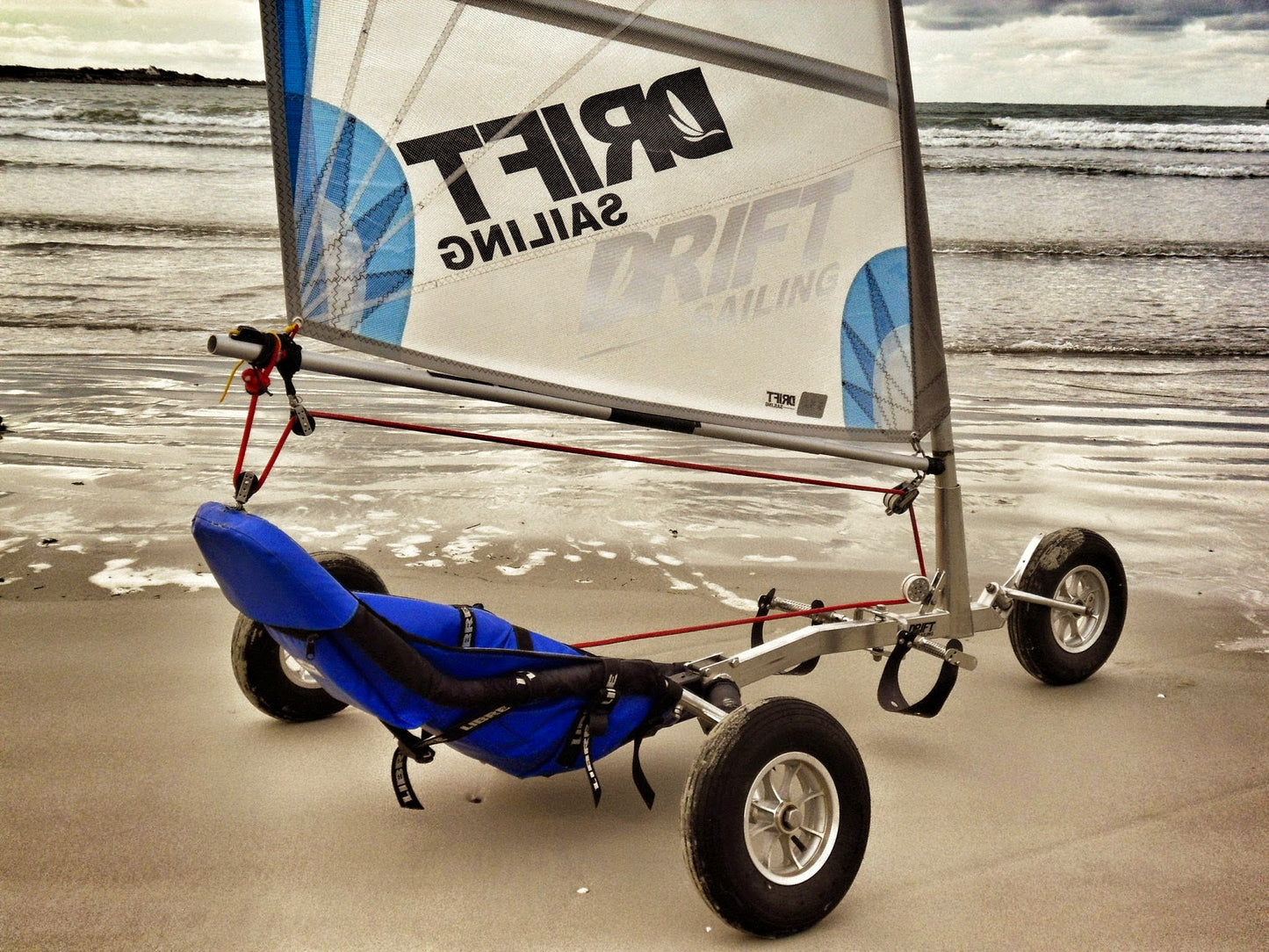 Char à voile Drift Sailing Front INOX
