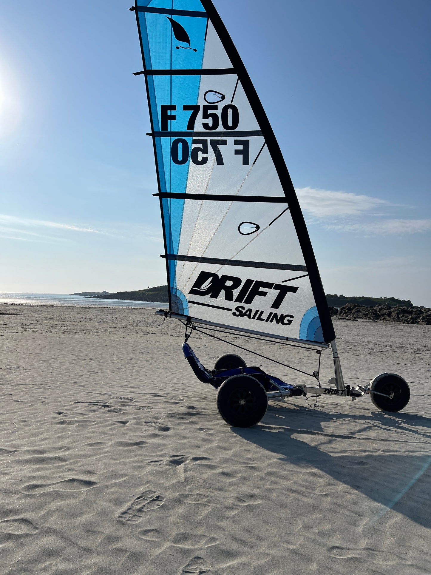 Voile de char à voile 4,8m2 Drift Sailing