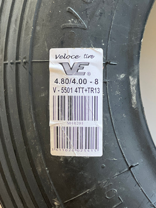 Pneu char à voile véloce 4.80/4.00 - 8 V-5501